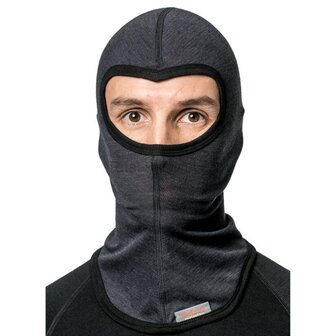 Woolpower protection Lite balaclava FR, brandvertragend / Antistatisch, Antraciet