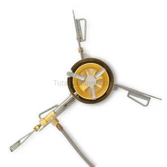 Primus Omnifuel II multifuel brander met brandstoffles en tas