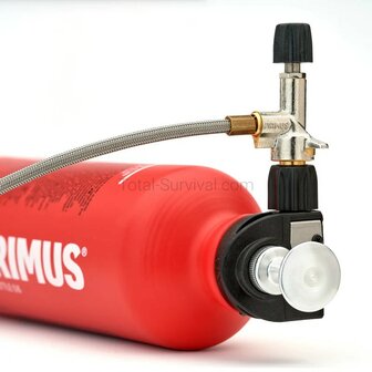 Primus Omnifuel II multifuel brander met brandstoffles en tas