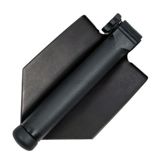 Glock Deense leger Pioniersschep / veldschep inklapbaar groot, zwart