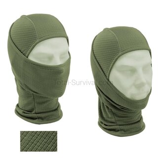 Defcon 5 multi-use balaclava, cold weather fleece, OD green