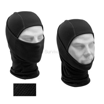 Defcon 5 multi-use balaclava, cold weather fleece, black