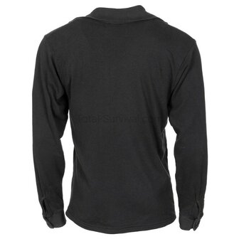 Britisches Langarmhemd Extreme Cold Weather ECW Norgie, schwarz