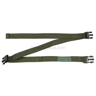 Osprey daypack / side bag nylon strap, adjustable, OD green