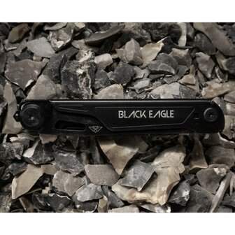 Black Eagle Bryce Multifunktionsmesser, Edelstahl, Midnight black