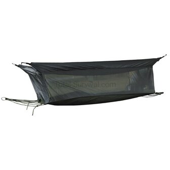 Mil-Tec jungle hammock canvas with roof and mosquito net