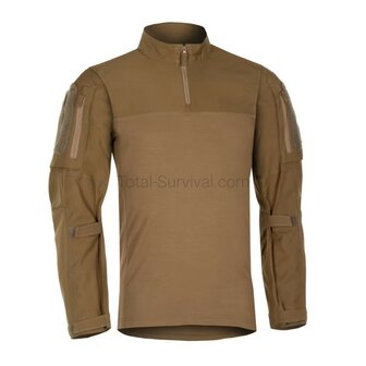 Clawgear Raider tactical longsleeve shirt UBAC, coyote tan