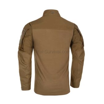 Clawgear Raider tactical longsleeve shirt UBAC, coyote tan