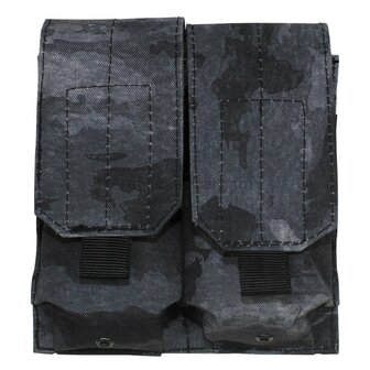 MFH double M4/M16 magazine pouch Molle, HDT LE camo
