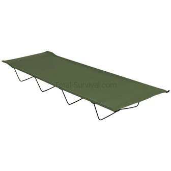 Highlander lightweight field bed, steel frame, OD green