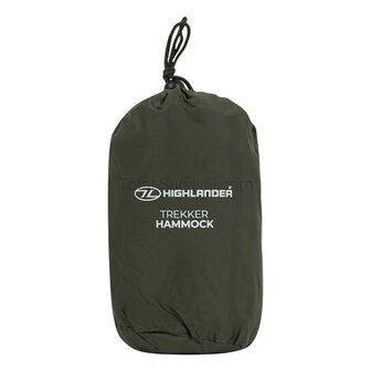 Highlander Ultra light Trekker Hammock, 218 x 140 cm, OD green