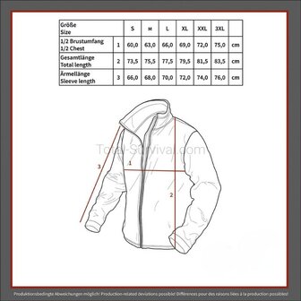 MFH veste thermique Softshell ECWCS niveau 7, coupe-vent et d&eacute;perlante, vert olive