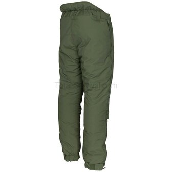 MFH thermal overpants ECWCS Level 7, windproof and water-repellent, OD green