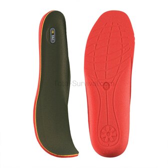 M-Tac double foam insoles active duty,green/red