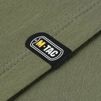 M-Tac Damen T-Shirt aus Baumwolle f&uuml;r warmes Wetter, kurze &Auml;rmel, olivgr&uuml;n