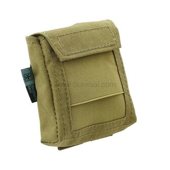 Templar's Gear dispenser pouch for medical gloves IRR Molle, Coyote tan