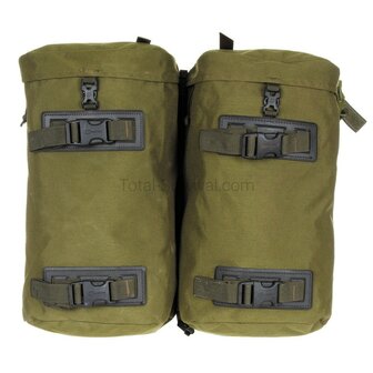 Berghaus Crusader Rucksack 90 + 20 mit Seitentaschen, oliv gr&uuml;n