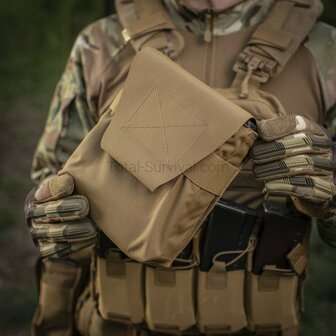 M-Tac SAW (M249) ammo bag Molle, Coyote tan