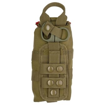Mil-Tec rapid response IFAK pack met schaar, legergroen