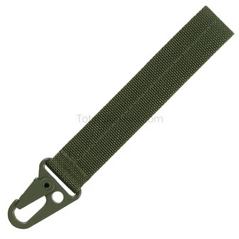 MFH tactical keychain I, for Molle system or belts, OD green