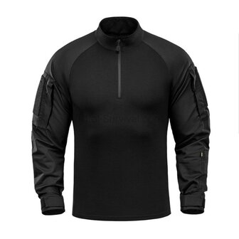 M-Tac Combat shirt UBAC Summer Gen.II Piquet, schwarz