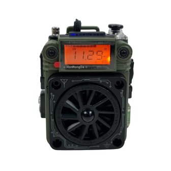 HanRongDa HRD-777 multiband world radio AM/FM/SW/MW with BL-5C battery pack
