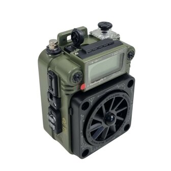 HanRongDa HRD-777 multiband world radio AM/FM/SW/MW with BL-5C battery pack