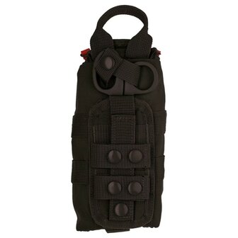 Mil-Tec rapid response IFAK pack met schaar, zwart