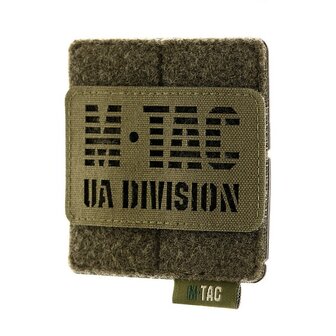 M-Tac panneau Molle pour patchs avec passants Molle, 80 x 85 mm, vert olive