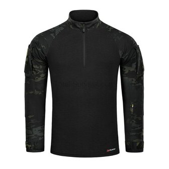 M-Tac UBAC Combat Shirt Langarm, Gen.II Pro Nyco, Black Multicam