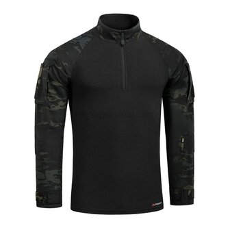 M-Tac UBAC Combat Shirt Langarm, Gen.II Pro Nyco, Black Multicam