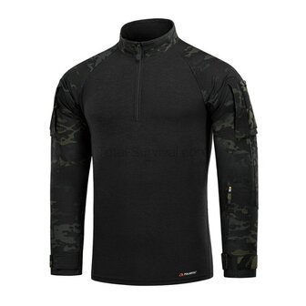 M-Tac UBAC Combat Shirt Langarm, Gen.II Pro Nyco, Black Multicam