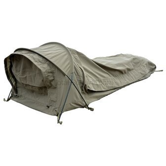 Callida Norka single Bivvy Tent from the Polish Army, breathable, water-repellent, olive green