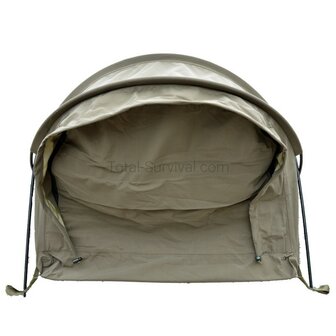 Callida Norka single Bivvy Tent from the Polish Army, breathable, water-repellent, olive green