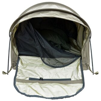 Callida Norka single Bivvy Tent from the Polish Army, breathable, water-repellent, olive green