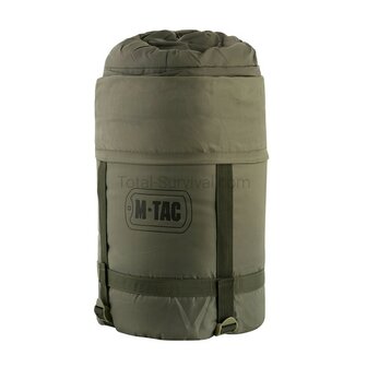 M-Tac Defense Mummy sleeping bag 2-layer filling, 3 seasons, OD green