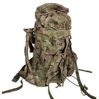 Britisher Bergen Rucksack und Rahmen INF Short Convoluted Back, MTP IRR Multicam