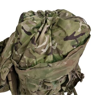 Britisher Bergen Rucksack und Rahmen INF Short Convoluted Back, MTP IRR Multicam