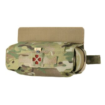 M-Tac horizontale medische oproltas Elite, IFAK, Multicam