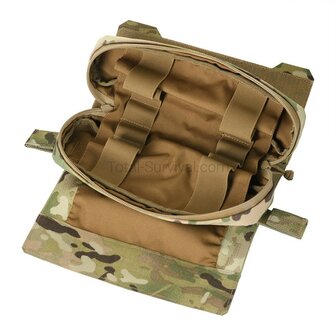 M-Tac horizontale medische oproltas Elite, IFAK, Multicam