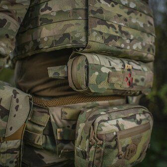 M-Tac horizontale medische oproltas Elite, IFAK, Multicam