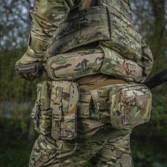 M-Tac horizontale medische oproltas Elite, IFAK, Multicam
