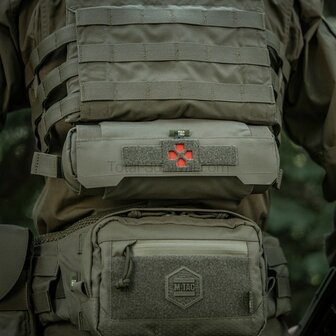 M-Tac horizontale medische oproltas Elite, IFAK, Ranger green