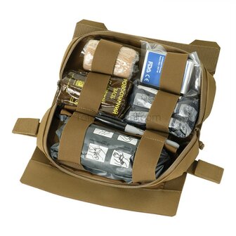 M-Tac horizontale medische oproltas Elite, IFAK, coyote tan