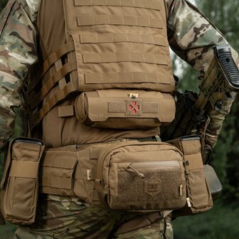 M-Tac horizontale medische oproltas Elite, IFAK, coyote tan