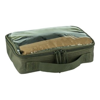 101 Inc Hexagon organizer transparent medium Molle, OD Green