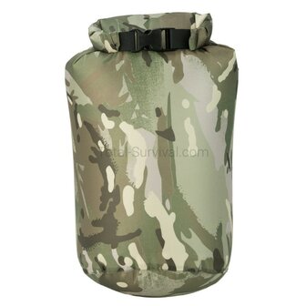 Highlander Wasserfeste Drybag Lightweight V2, 4L, HMTC Multicam