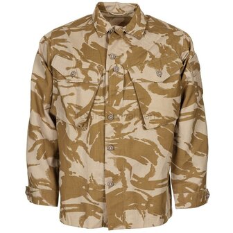 British combat field jacket fire retardant, Desert DPM
