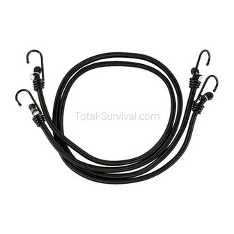 M-Tac  Elastische Gummiband 100cm, 2 St&uuml;ck, schwarz