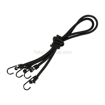 M-Tac  Elastische Gummiband 100cm, 2 St&uuml;ck, schwarz